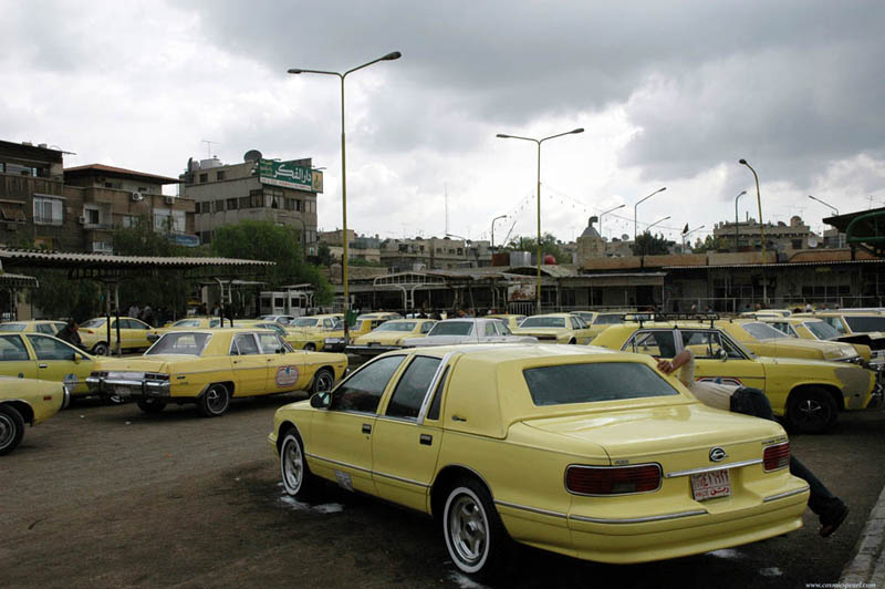 bus terminal, also cabs to Lebanon, not far from Sultan Hotel